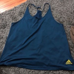 Adidas gym tank womens
